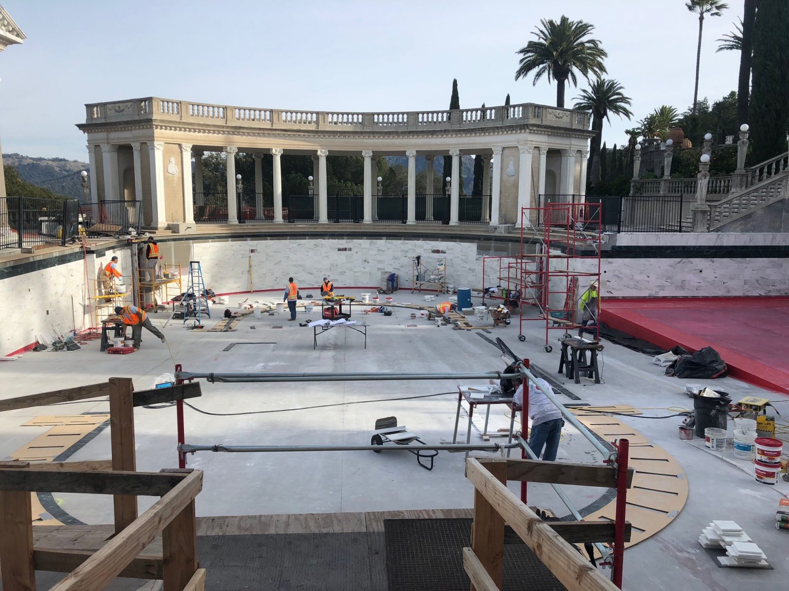 Neptune-pool-construction